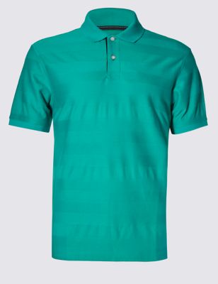 Pure Cotton Mercerised Polo Shirt